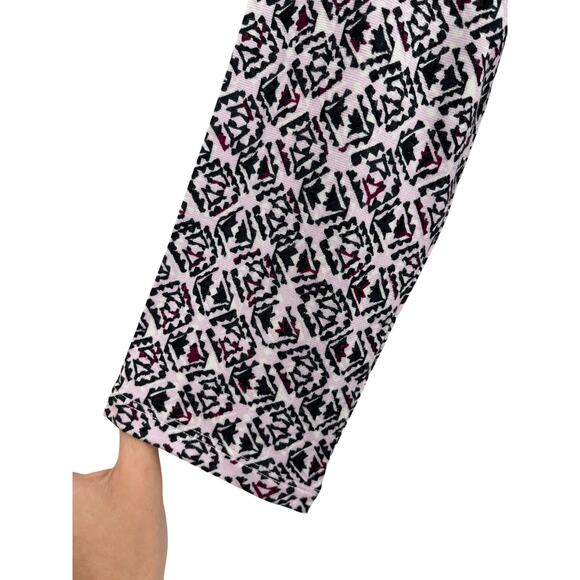 BOSS Hugo Boss dress Exandria1 twist front midi pink Small S - Picture 2 of 5